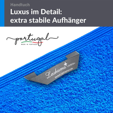Handtuch 50x100 cm Blau - Karibik