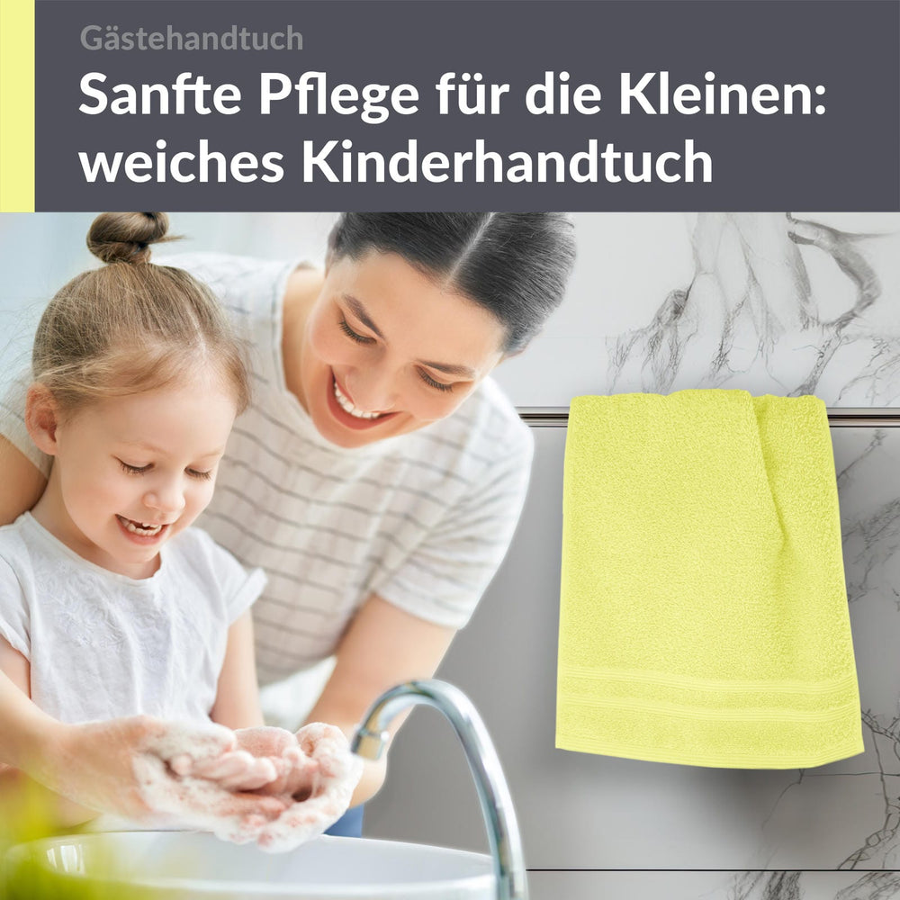 Gästehandtücher 30x50 cm Grün - Anis
