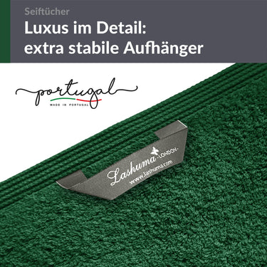 Waschlappen Set 30x30 cm 6 Stück Grün - Tannen
