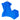 Gästehandtücher Set 30x50 cm 4 Stück Blau - Karibik