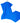 Gästehandtücher Set 30x50 cm 4 Stück Blau - Karibik