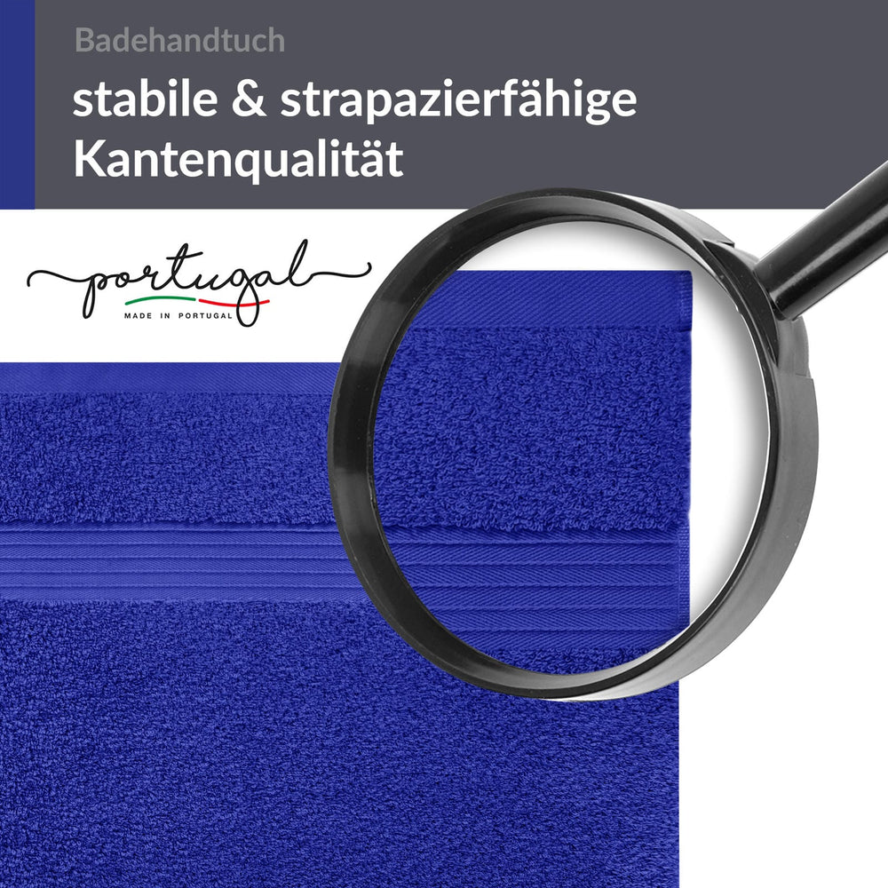 Saunahandtuch 70x200 cm Blau - Königs