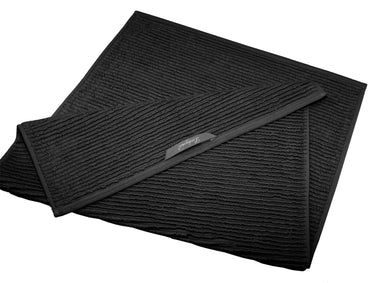 Badematte 50x80 cm Schwarz
