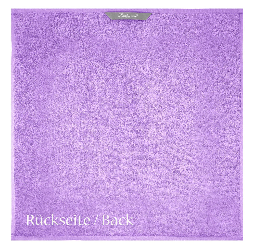 Küchenhandtücher Set 50x50 cm Lila - Flieder