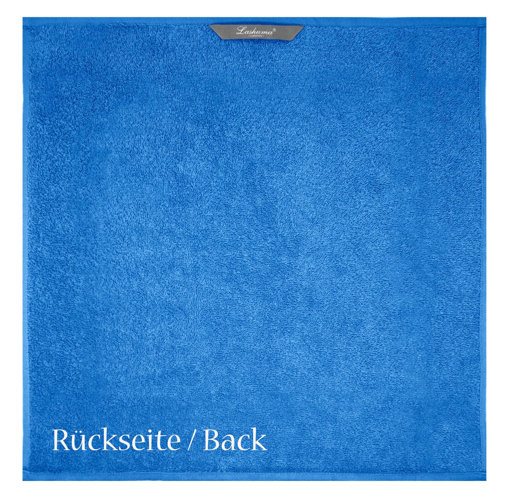 Küchenhandtücher Set 50x50 cm Blau - Capri