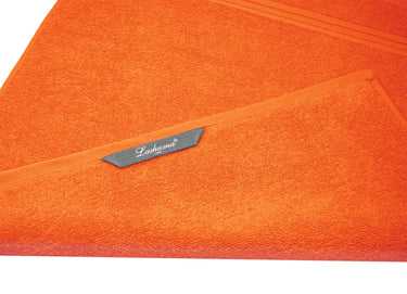 Frottee Küchenhandtücher 50x50 cm 4er Set Orange - Blutorange