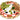 Handgemachter Pizzateller Olive aus Italienischer Keramik, Großer Teller Rund 33 cm