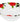 Handbemalte Servierschale Keramik, Relief Salatschüssel Tomate Olive, Italienische Pastaschale rund 27 cm Ø