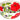 Servierschale rund 26 cm, Italienische Keramik Schüssel Tomate - Olive, Große Salatschale handgefertigt
