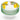 Schalen Keramik rund, 4er Set Salatschalen gelb Zitrone, Frühstücksschüsseln tief 14 cm Ø