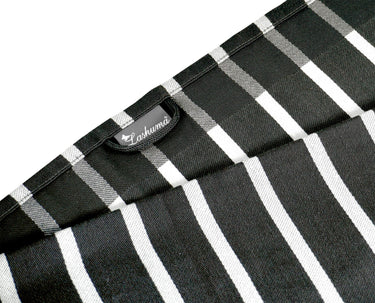Geschirrhandtücher 3er Set 50x70 cm, Schwarz - Weiß