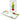 Keramik Teller 2er Set, Dessertteller bunt Gemüse 28x15 cm, Fleischplatte groß 38x18 cm