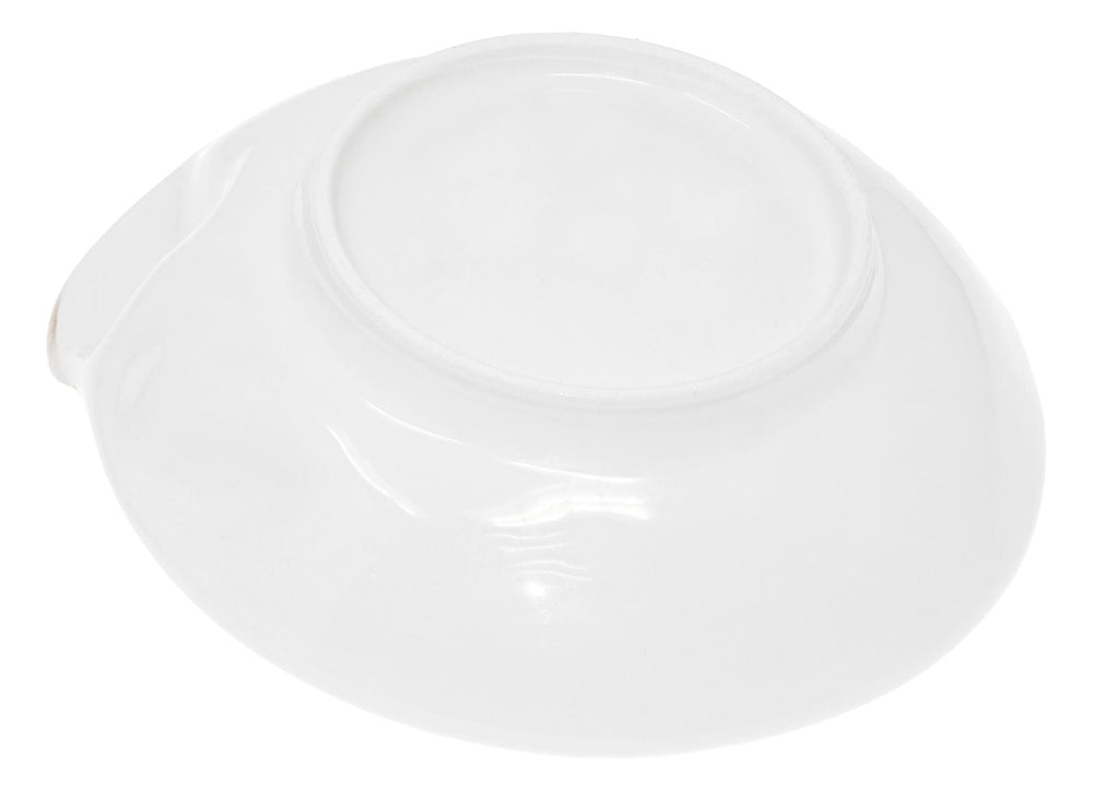 Handgemachter Suppenteller aus Italienischer Keramik im Meeresfrüchte Design, Tiefer Teller 22 cm, 5 cm tief