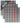 Frottee Küchenhandtuch 50x50 cm, 3er Set Grau - Stein