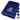 XXL Saunatuch 100x200 cm Lillby Schiff Blau - Marine