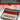 XL Saunahandtuch 85x200 cm, Stockholm Saunatuch Beige - Rot - Grau