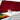 Frottee Küchenhandtücher 50x50 cm 4er Set Rot - Rubin