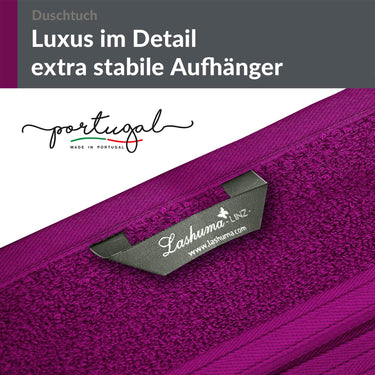 Duschtuch - Badetuch 70x140 cm Lila - Orchidee