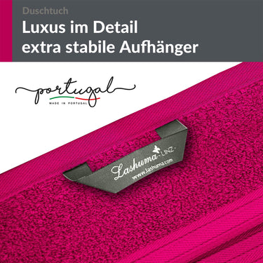 Duschtuch - Badetuch 70x140 cm Pink - Purpur