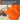 Duschtuch - Badetuch 70x140 cm Orange - Blutorange