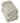 Duschtuch 70x140 cm 2er Set Grau - Kiesel