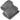 Duschtuch 70x140 cm 2er Set Grau - Anthrazit