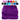 Handtuch 50x100 cm 2er Set  Lila - Aubergine