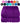 Handtuch 50x100 cm 2er Set  Lila - Aubergine