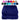 Handtuch 50x100 cm 2er Set Blau - Marine