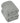 Handtuch 50x100 cm 2er Set Grau - Stein