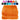 Handtuch 50x100 cm 2er Set Orange - Clementinen