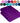 Handtuch 50x100 cm Lila - Aubergine