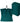 Waschlappen Set 30x30 cm 6 Stück Grün - Opal